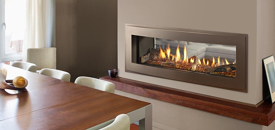 Heatilator Crave See-Through Series Gas Fireplace