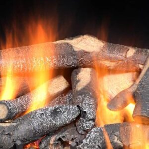 Fireside Supreme Oak See-Through Gas Logs