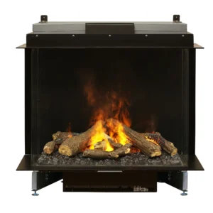 Optimyst® e-MatriX 39" Built-In Water Vapor Fireplace - Bay