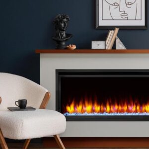 SimpliFire Allusion Slim Electric Fireplace